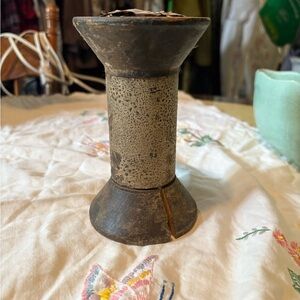 Antique Rustic Brown Spool